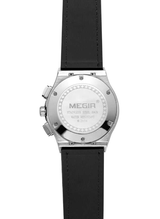 MEGIR - women Water Resistant Chronograph Watch MN2034MBN-7 - Image 1
