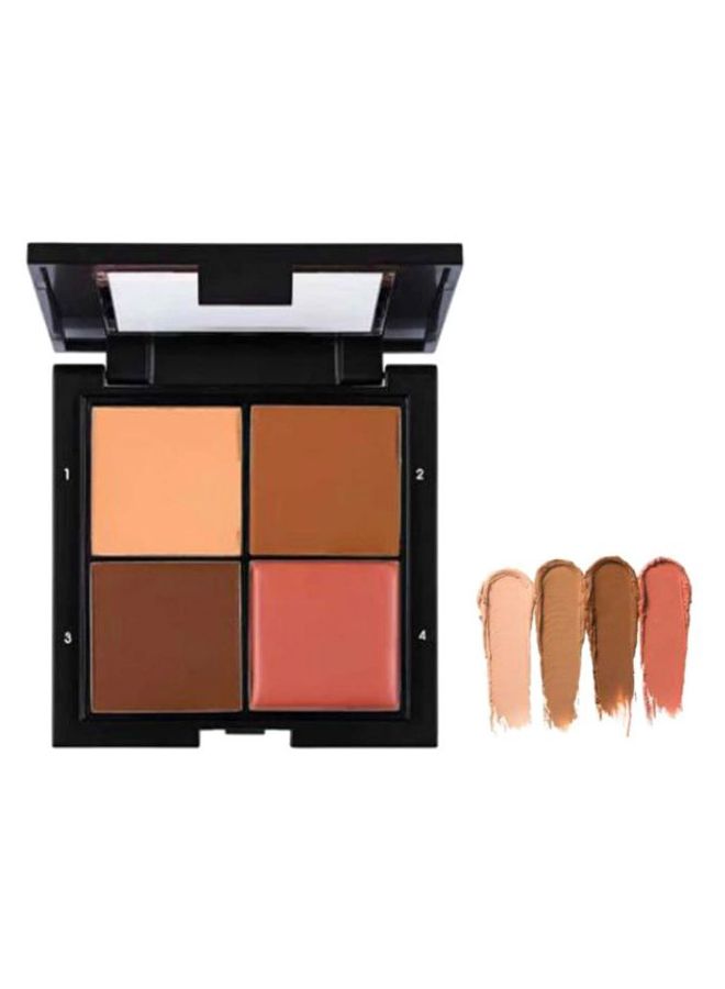 فلورمار مجموعة ألوان مستحضرات تجميل لإضاءة الوجه وتحديده 02 ميديام - Image 2