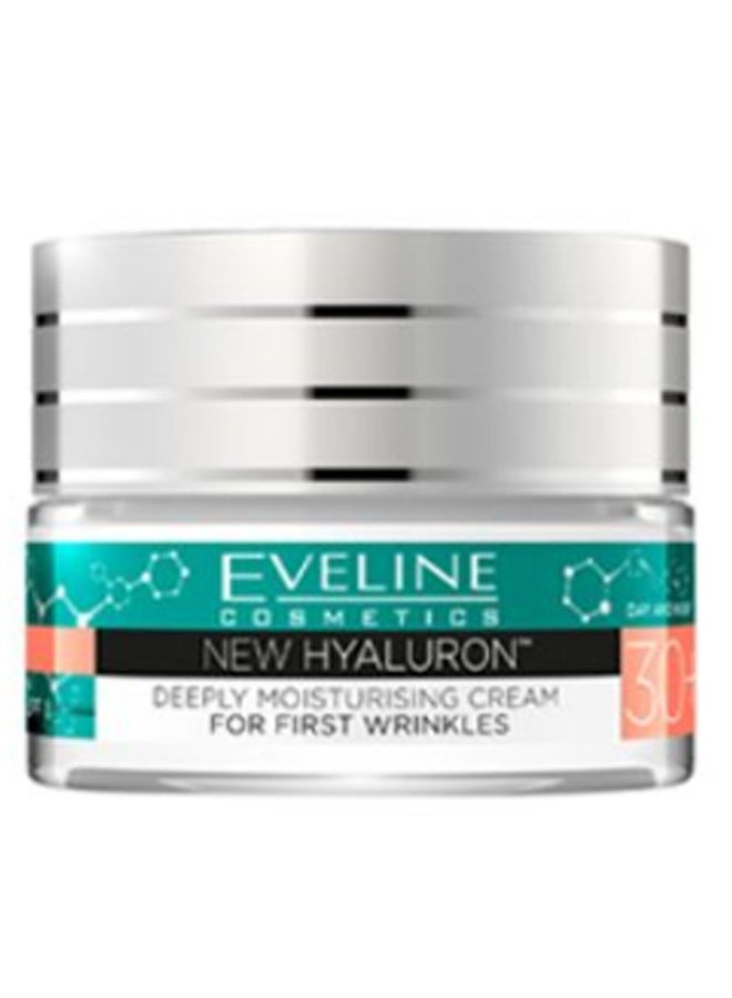 Eveline 30+ New Hyaluron Day And Night Moisturising Cream 50ml  - Image 2