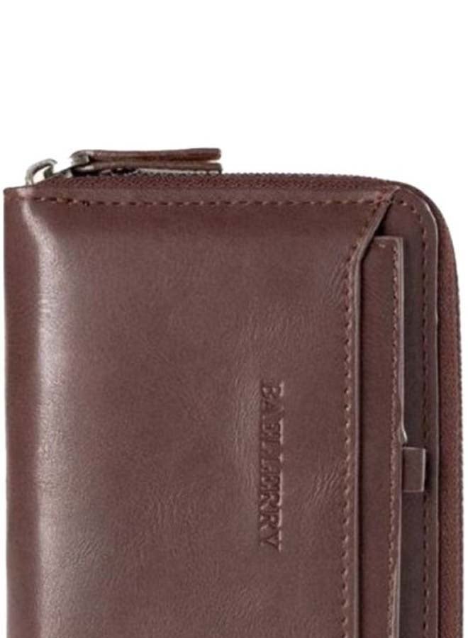 baellerry - Casual Vertical Wallet Brown - Image 1