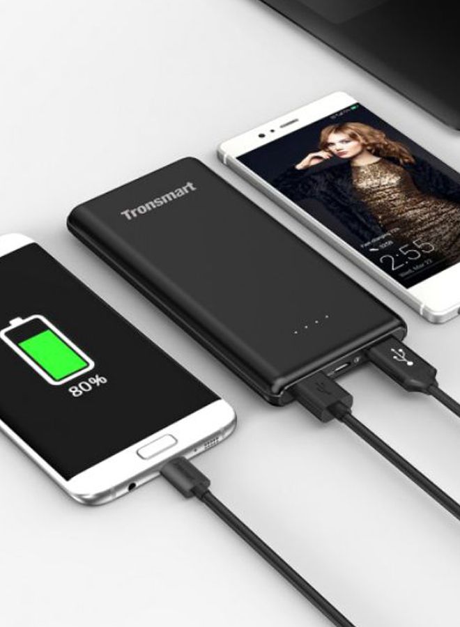 ترونسمارت - باور بانك بريستو 10000.0 mAh أسود - Image 1