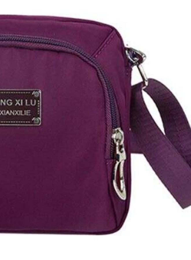 Zipper Closure Crossbody Bag Purple - v1594114083/N18876970A_2