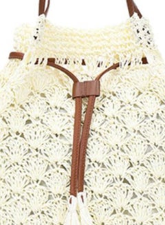 BAGGRA Polyester Bucket Bag White  - Image 2