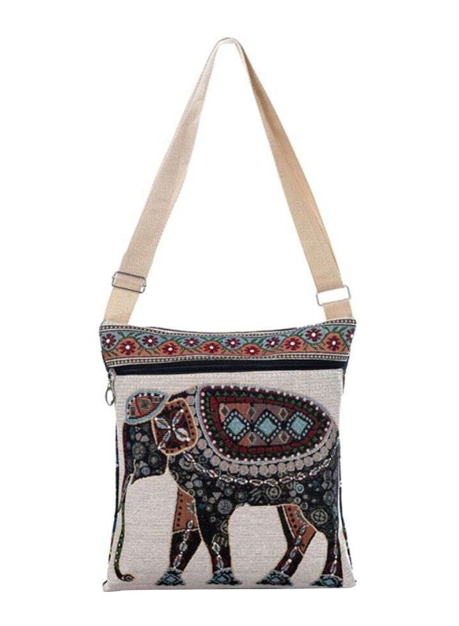 BAGGRA Adjustable Strap Shopper/Tote Multicolour - Image 2
