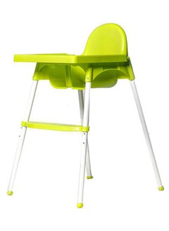TEKNUM High Chair H1 Booster Seat With Feeding Tray With Safety Belt Green  - Image 2
