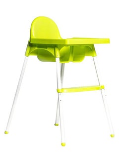 TEKNUM High Chair H1 Booster Seat With Feeding Tray With Safety Belt Green  - Image 3