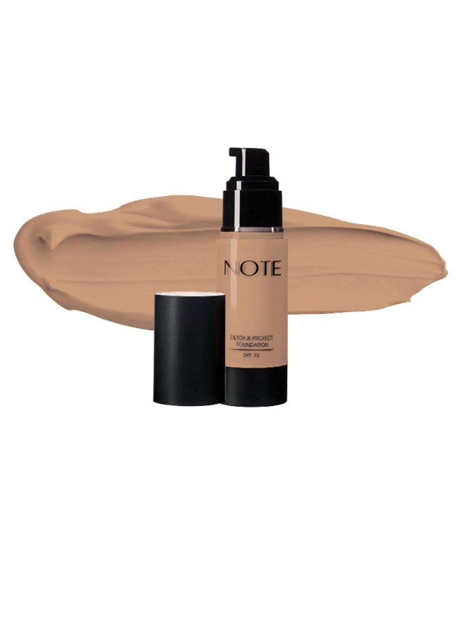 نوت كريم أساس للتخلص من سموم البشرة وحمايتها بعامل حماية من الشمس SPF15 101 بيسك - Image 2