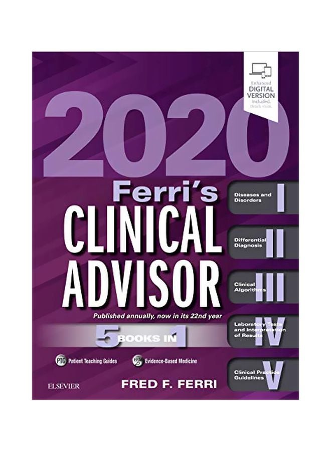 Ferri's Clinical Advisor 2020 hardcover english - 20 Jun 2019 
