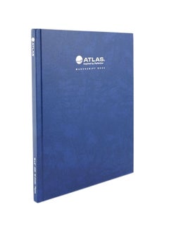 ATLAS Manuscript Book 10 x 8 inches Blue  - Image 2