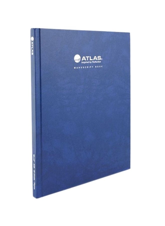 ATLAS - Manuscript Book 10 x 8 inches Blue - Image 1