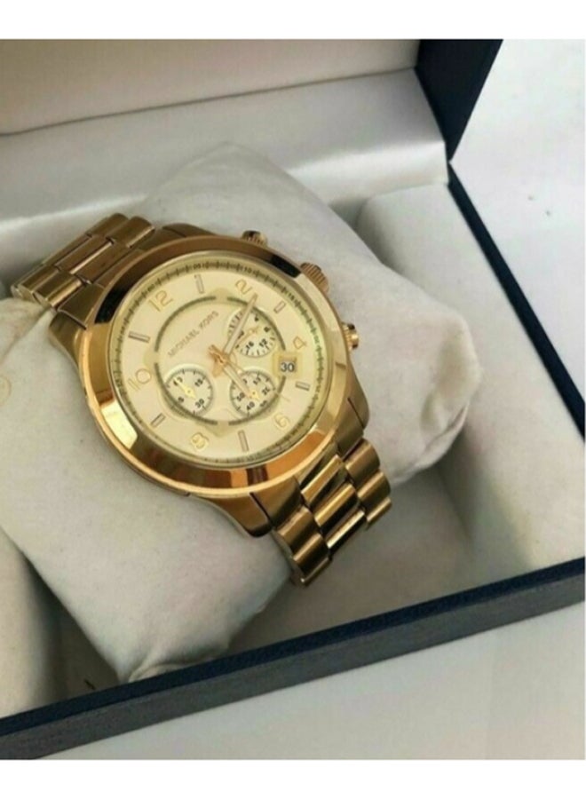 Michael Kors - men Water Resistant Chronograph Wrist Watch MK8077 - Image 1