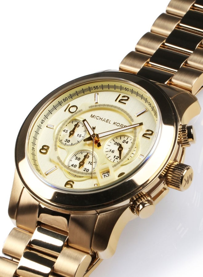 Michael Kors - men Water Resistant Chronograph Wrist Watch MK8077 - Image 1