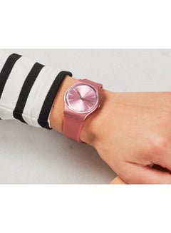 سواتش ساعة يد بعقارب بسوار من السيليكون طراز GP154 للنساء  - Image 4