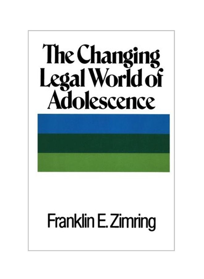 The Changing Legal World Of Adolescence paperback english - 01 Feb 2014 
