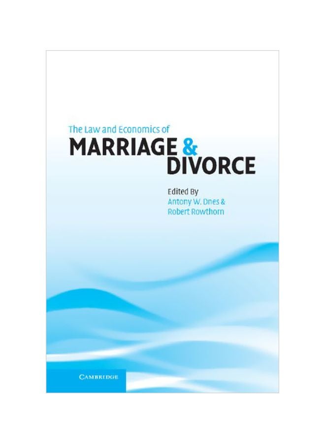 The Law And Economics Of Marriage And Divorce hardcover english - 28-Feb-14