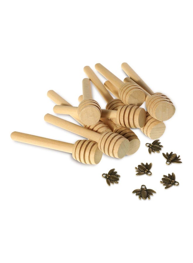 74-Piece Honey Stick And Pendant Set Beige 3inch  - Image 2