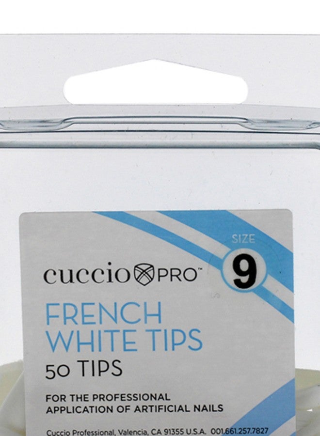 Cuccio Pro 50-Piece Professional Artificial Nail Set White - Image 2