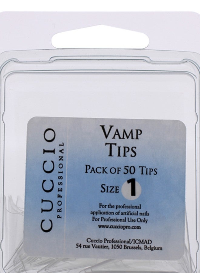 Cuccio Pro 50-Piece Professional Artificial Nail Set Clear - Image 2