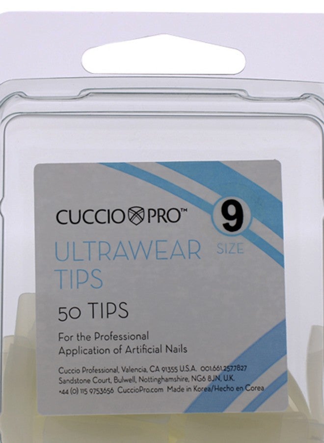 Cuccio Pro 50-Piece Professional Artificial Nail Set White - Image 2