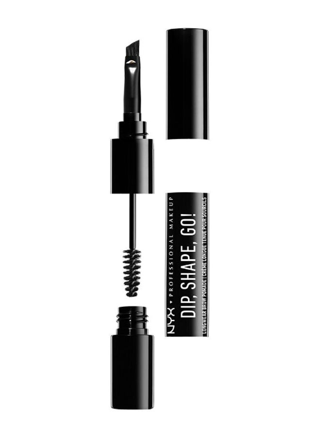 NYX PROFESSIONAL MAKEUP - Dip Shape Go Longwear Brow Pomade Taupe - Image 1