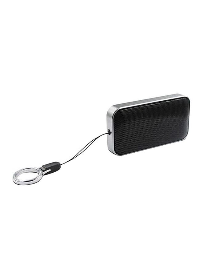 Generic - Nano Lite Portable Bluetooth Speaker Black/Silver - Image 1