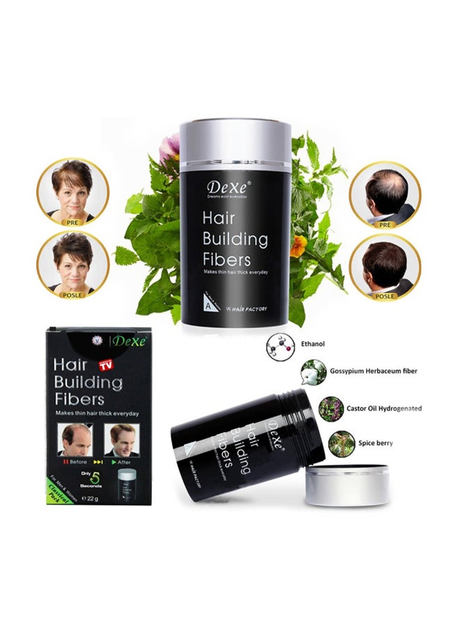 Dexe - Hair Building Fibers Black 22grams - Image 1