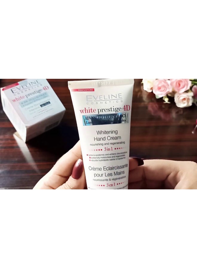 Eveline 3-In-1 Nourishing And Regenerating Hand Cream 140grams - Image 2