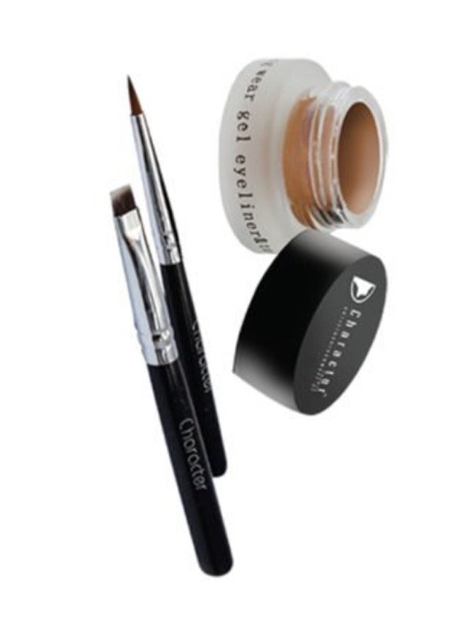 كاركتر محدِّد العيون ورسم الوشوم من الجل يدوم طويلاً بني - Image 2