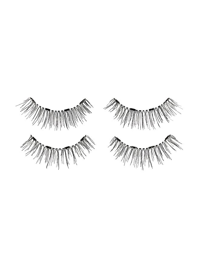 ARDELL 4-Piece Magnetic Double Strip False Lashes 110 Black - Image 4