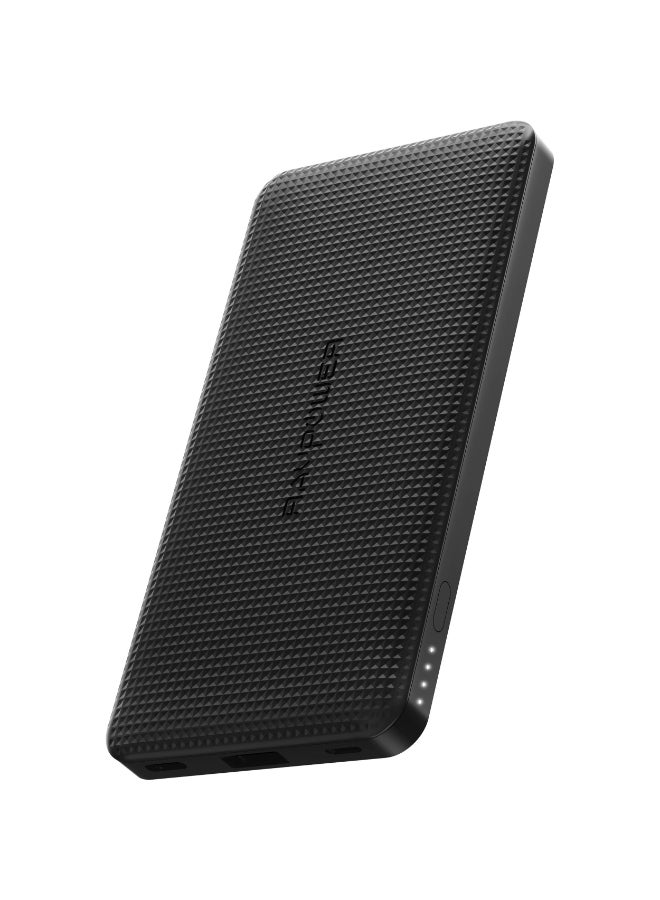 RAVPOWER 10000.0 mAh Portable Power Bank Black  - Image 2