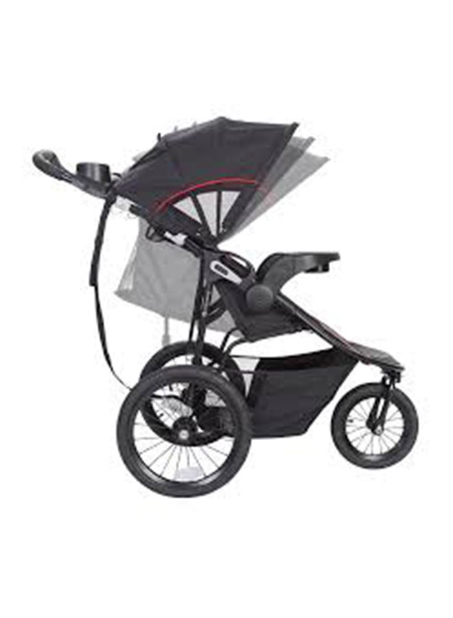babytrend - Pathway 35 Jogger Stroller - Optic Red/Black/Grey - Image 1