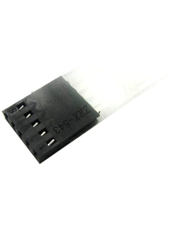 4 Key Matrix Membrane Switch Keyboard Black/White  - Image 3