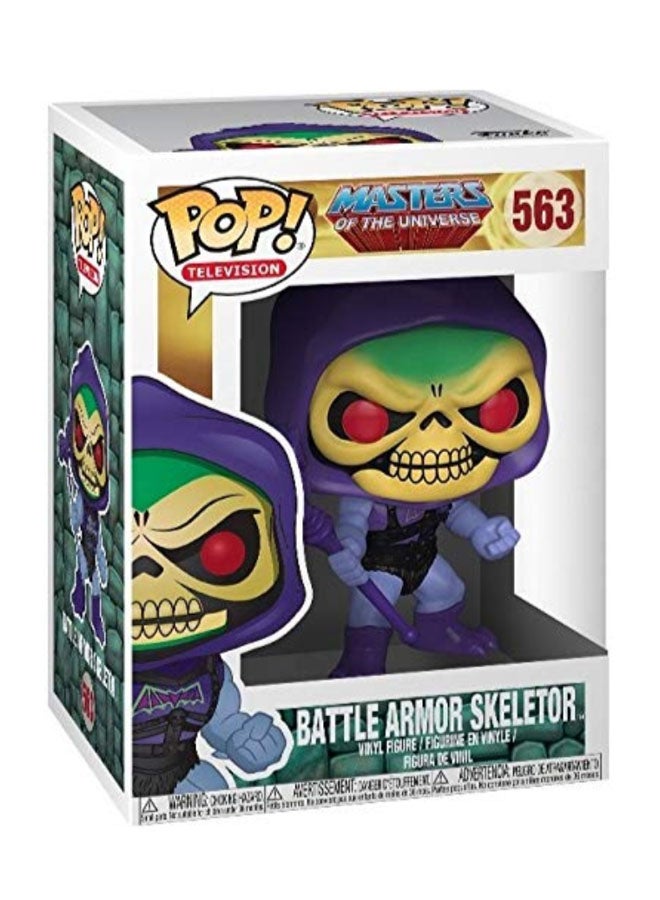 Funko - POP! Masters Of The Universe Battle Armor Skeletor With Damaged Armor Bobblehead 563 3.75inch - Image 1