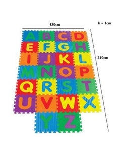 Rainbowtoy 26-Piece Foam Alphabets Puzzle Play Mat Set  - Image 5