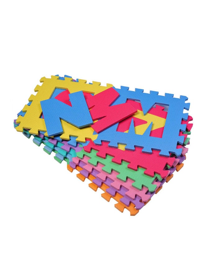 Rainbowtoy - 26-Piece Foam Alphabets Puzzle Play Mat Set inch - Image 1