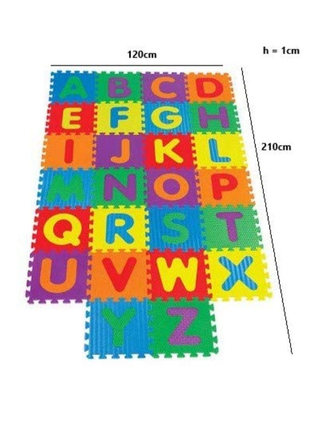 Rainbowtoy - Letters And Number Puzzle Play Mat - Image 1