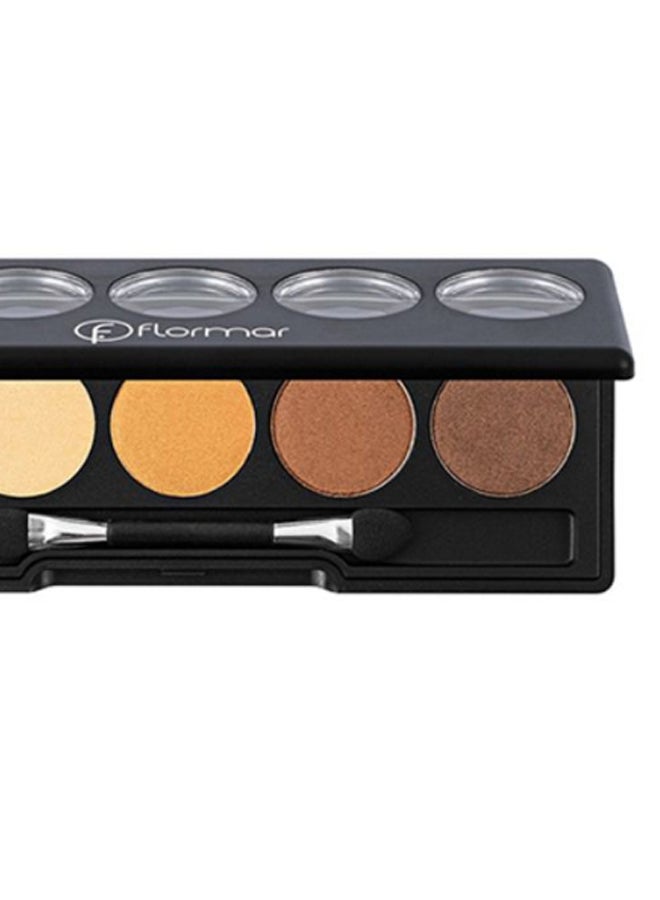 flormar Color Eyeshadow Palette 004 Golden Caramel - Image 2