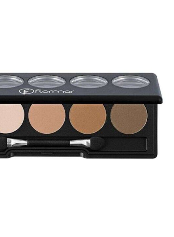 flormar Color Eyeshadow Palette 007 Nude Dudes - Image 2