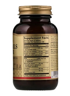 60-Piece Skin, Nails & Hair, Advanced MSM Formula Tablets Gold/Brown 60grams - v1594152728/N16868846A_2