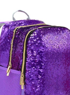 BLACKSTONE Reversible Sequin Backpack Purple  - Image 2