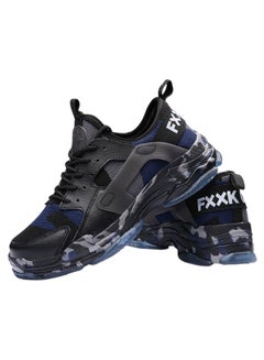 HUSK'SWARE Lace-Up Trainers Blue/Grey  - Image 3