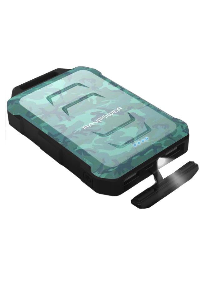 RAVPOWER Waterproof Power Bank Green/Blue/Black - Image 3
