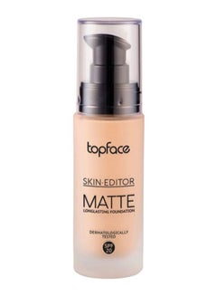 topface Skin Editor Matte Long lasting Foundation 04 Cream  - Image 2