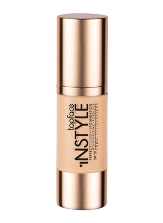 topface - Instyle Perfect Coverage Foundation 07 Light Cream - Image 1