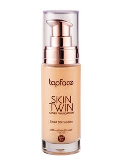 topface Skin Twin Cover Foundation Smart 3D Complex 07 Cream  - Image 2