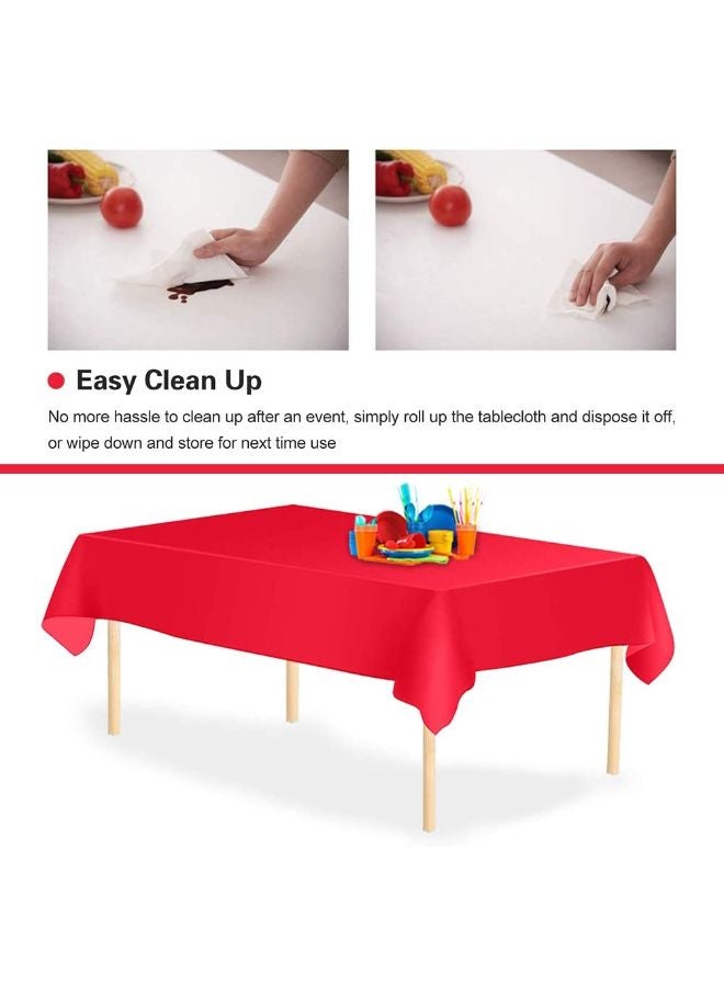 Unique Waterproof Plain Table Cover 9x4.5feet  - Image 3