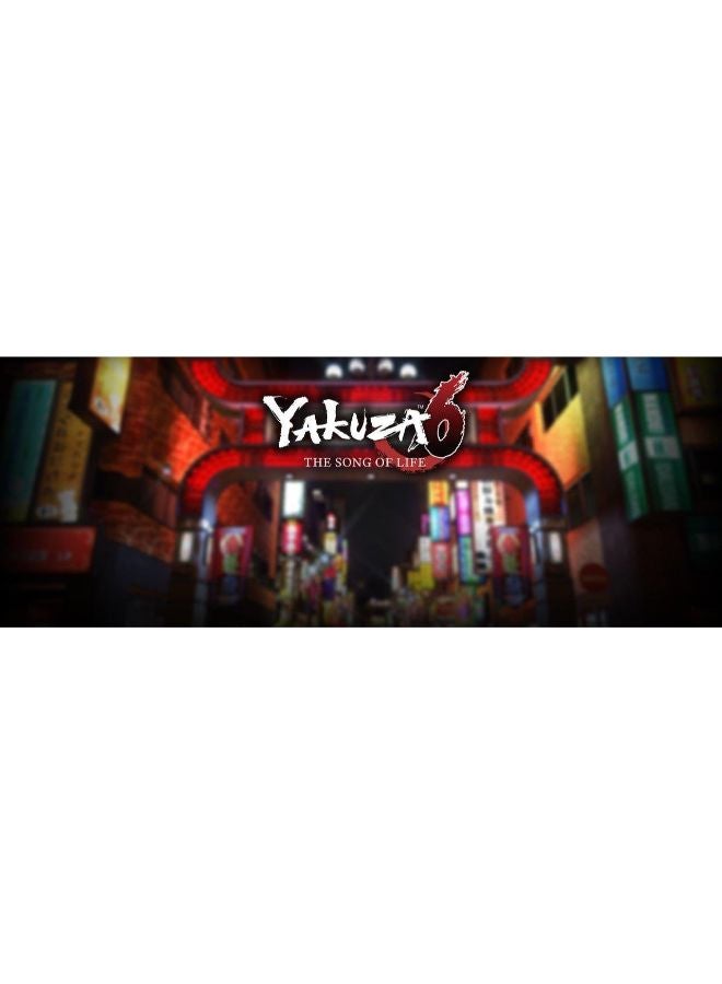 Yakuza 6 The Song of Life (Intl Version) - Action & Shooter - PlayStation 4 (PS4) 