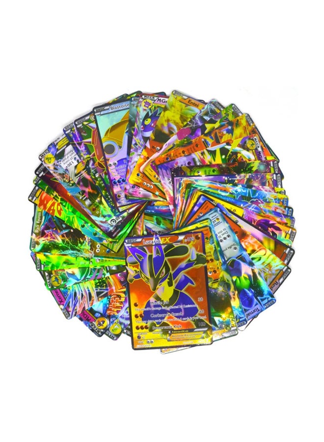 بوكيمون طقم بطاقات طاقة ميجا للتدريب مكون من 100 قطعة - Image 2