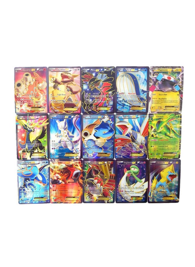 GObuy 100 -Piece Pokemon Ex Gx Trading Card Game - Image 2