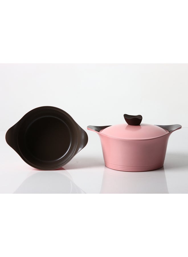 Neoflam Aeni Casserole Pink 30cm - Image 2